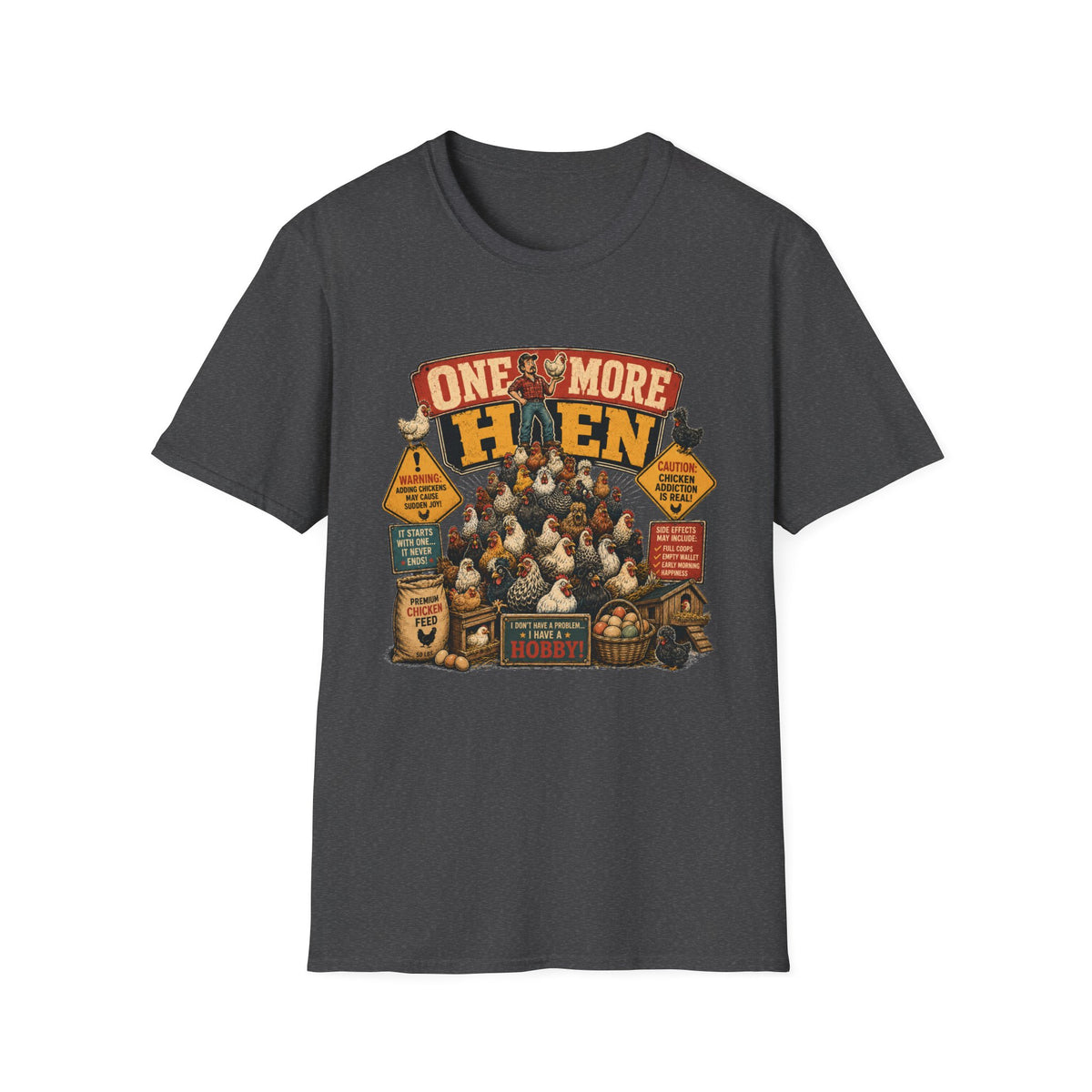 One More Hen T-shirt, photo 7