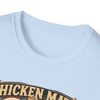 The Only Addiction That Lays Breakfast T-Shirt — Chicken Math Graphic Tee