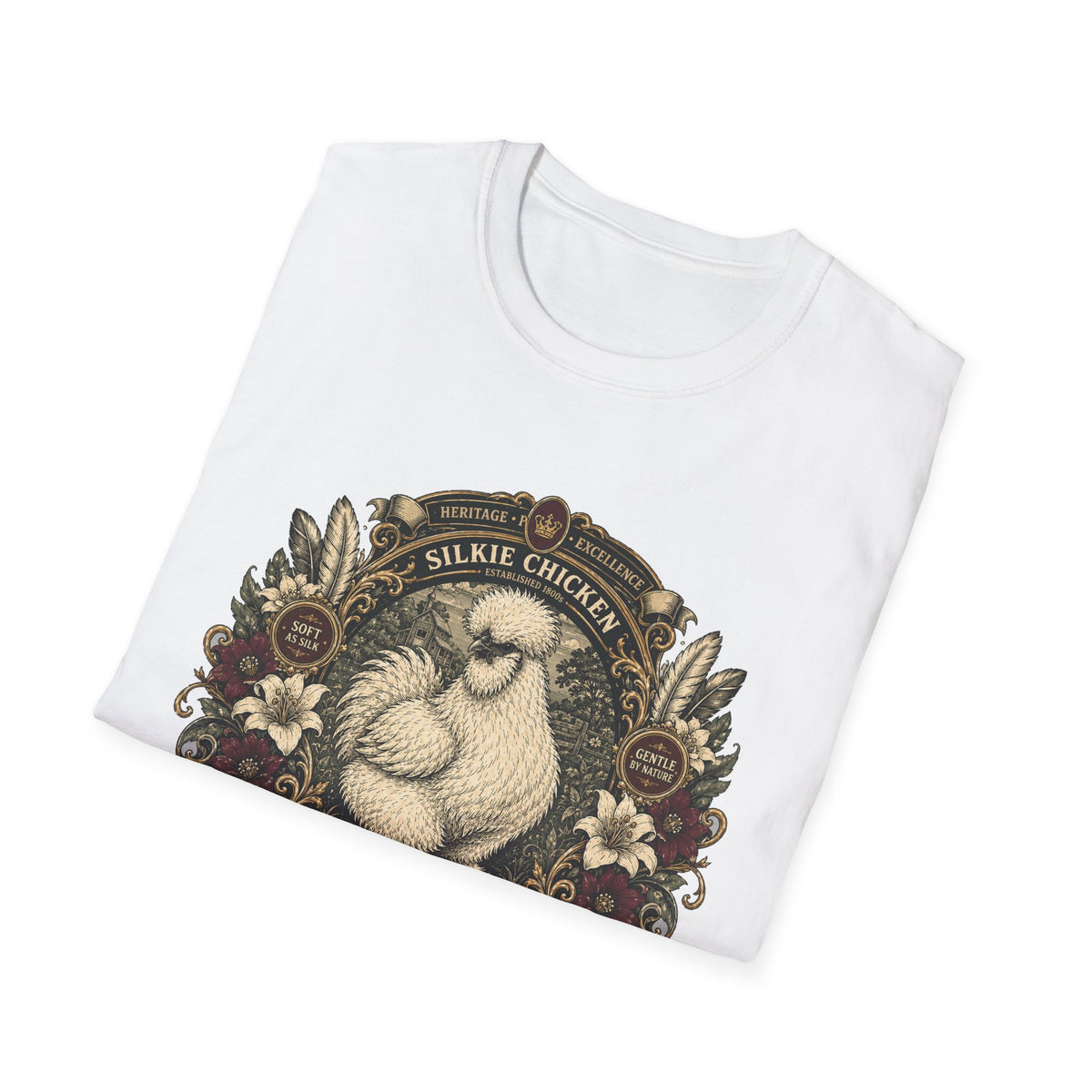 Champion of the Coop Silkie T-Shirt — Regal Show Hen Tee