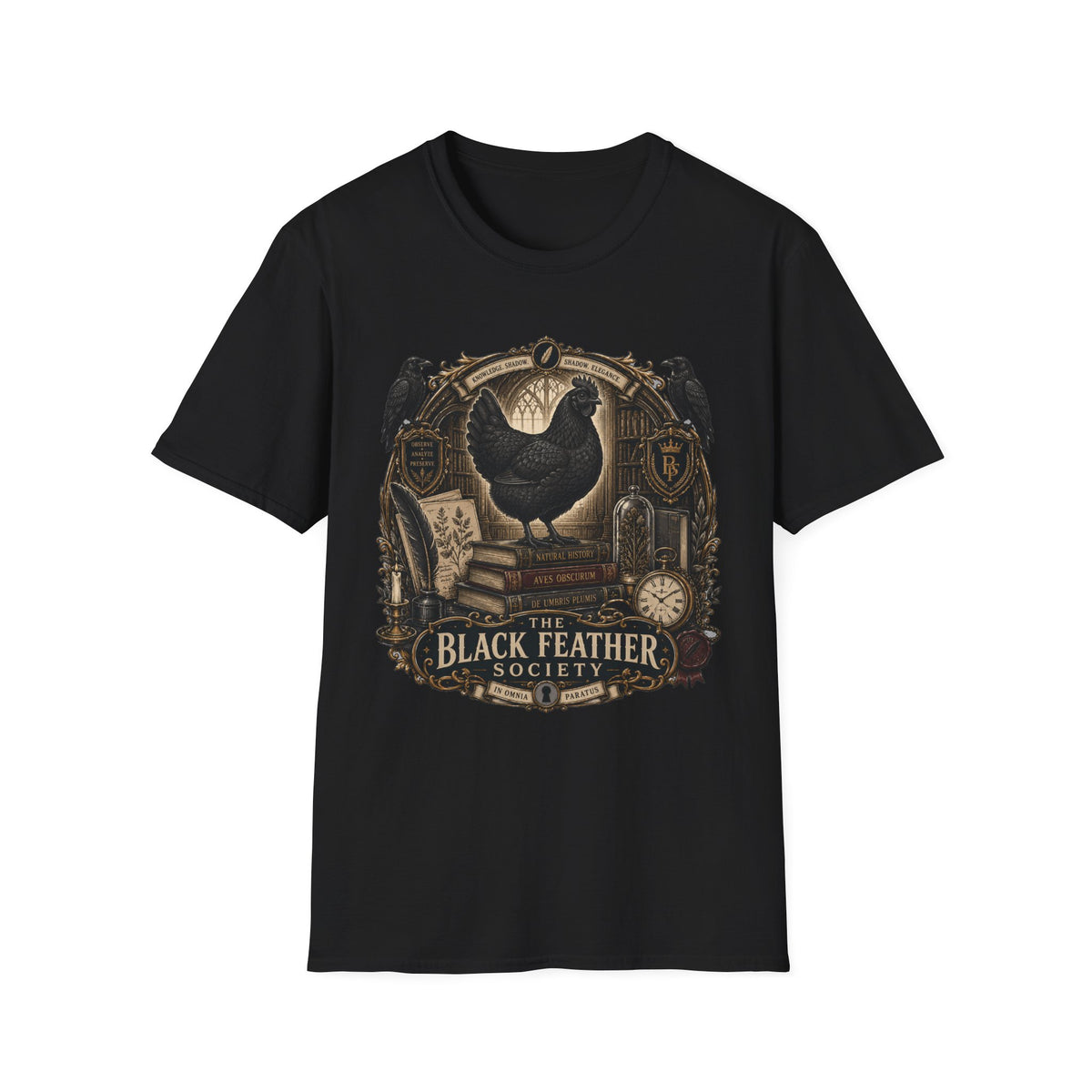 The Black Feather Society Ayam Cemani T-shirt, photo 8