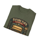 Future Flock Loading Please Wait T-Shirt — Funny Incubator Control Panel Tee
