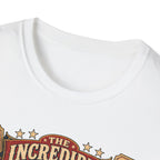 Incredible Feathered Strongman Brahma T-Shirt — Vintage Poster Rooster Tee