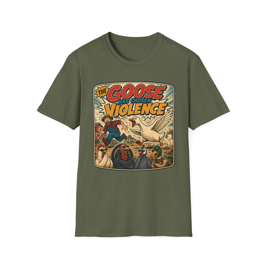 The Goose Has Chosen Violence T-shirt, photo 6