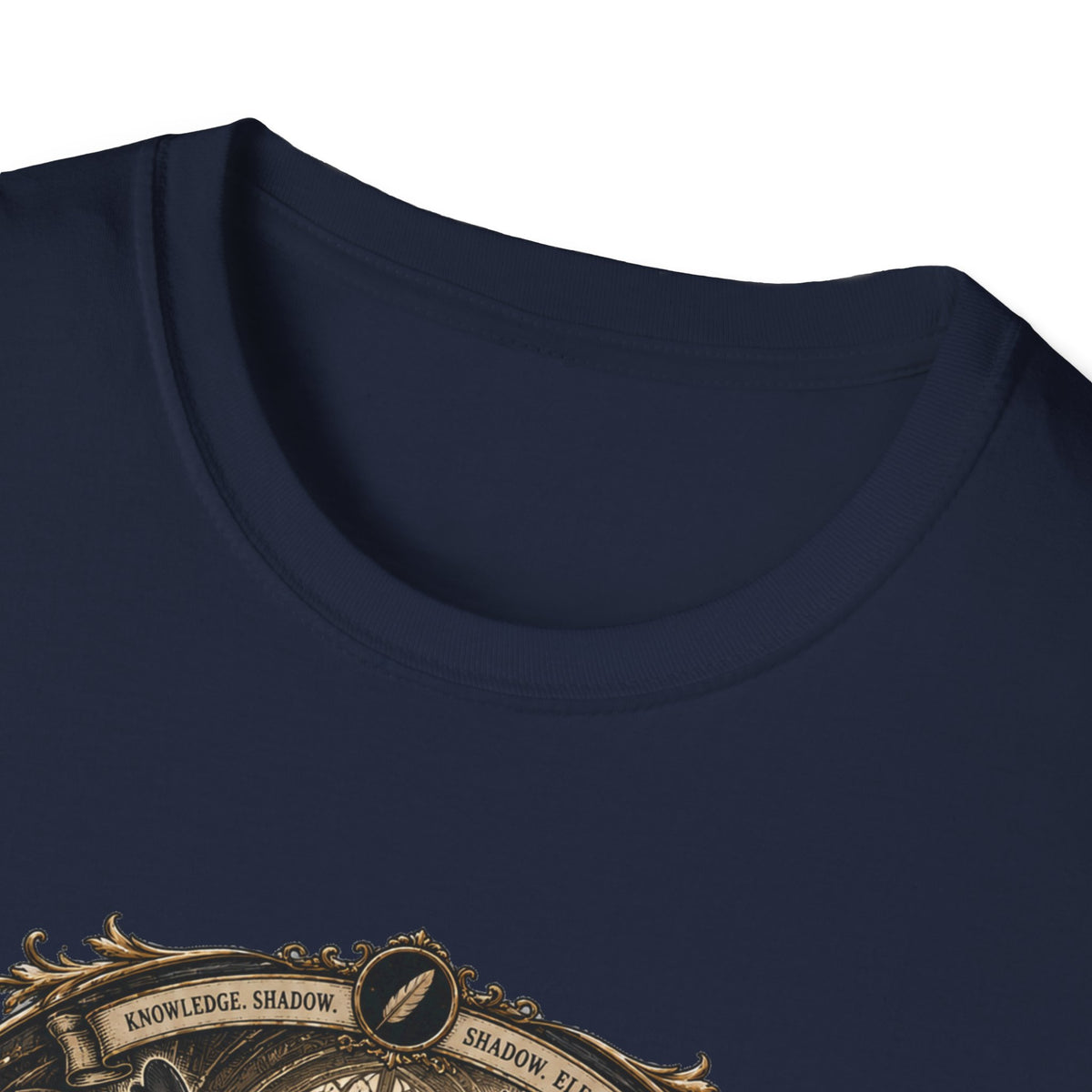 The Black Feather Society Ayam Cemani T-Shirt — Vintage Emblem Rooster Tee