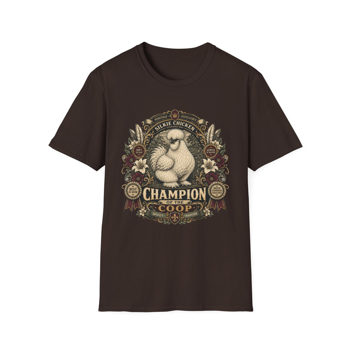 Champion of the Coop Silkie T-shirt, photo 4