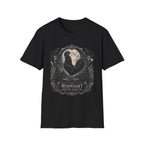 The Midnight Monarch Ayam Cemani T-Shirt — Moonlit Rooster Graphic Tee
