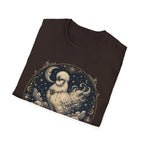 Featherborn Dreamer Silkie T-Shirt — Celestial Moonlit Hen Tee