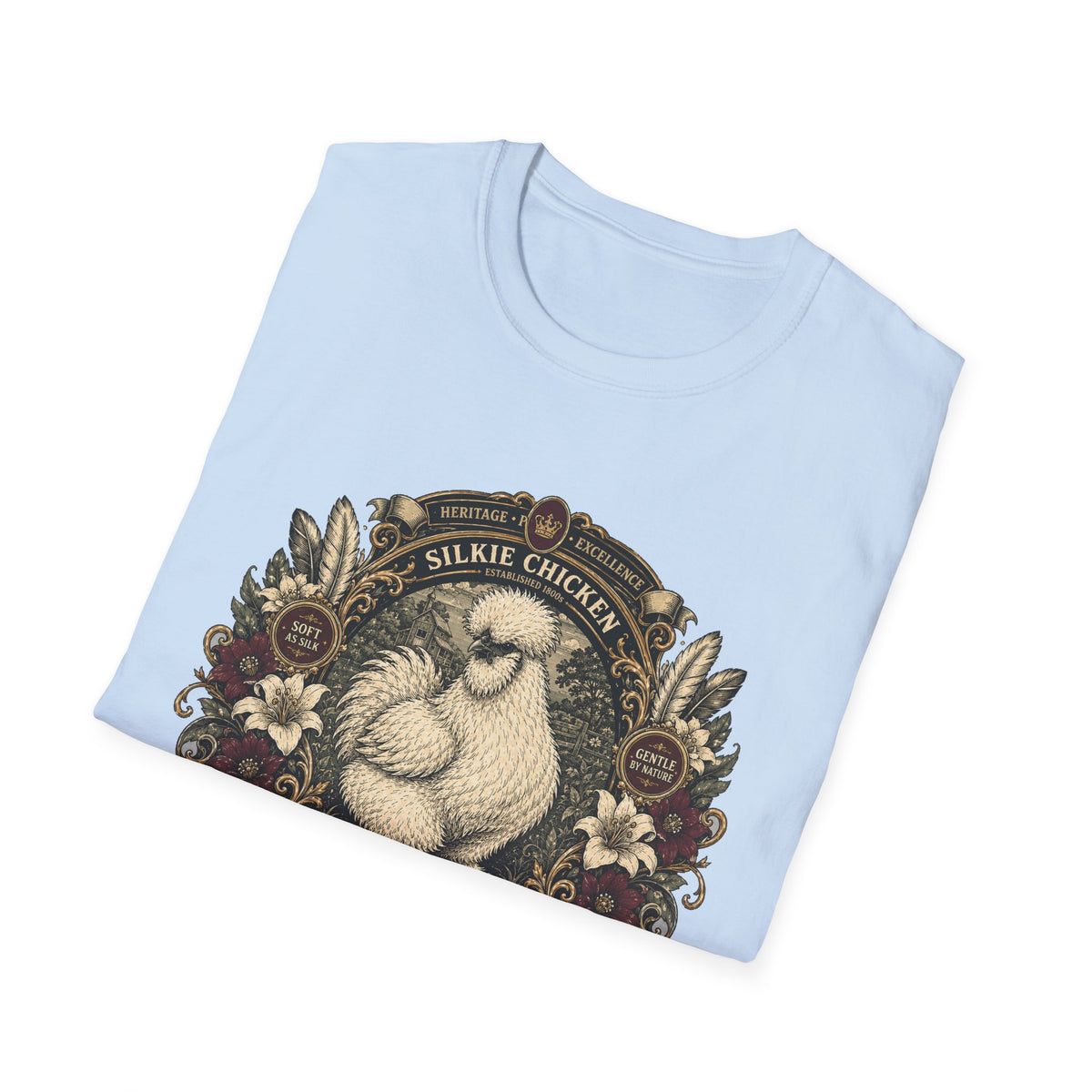 Champion of the Coop Silkie T-Shirt — Regal Show Hen Tee