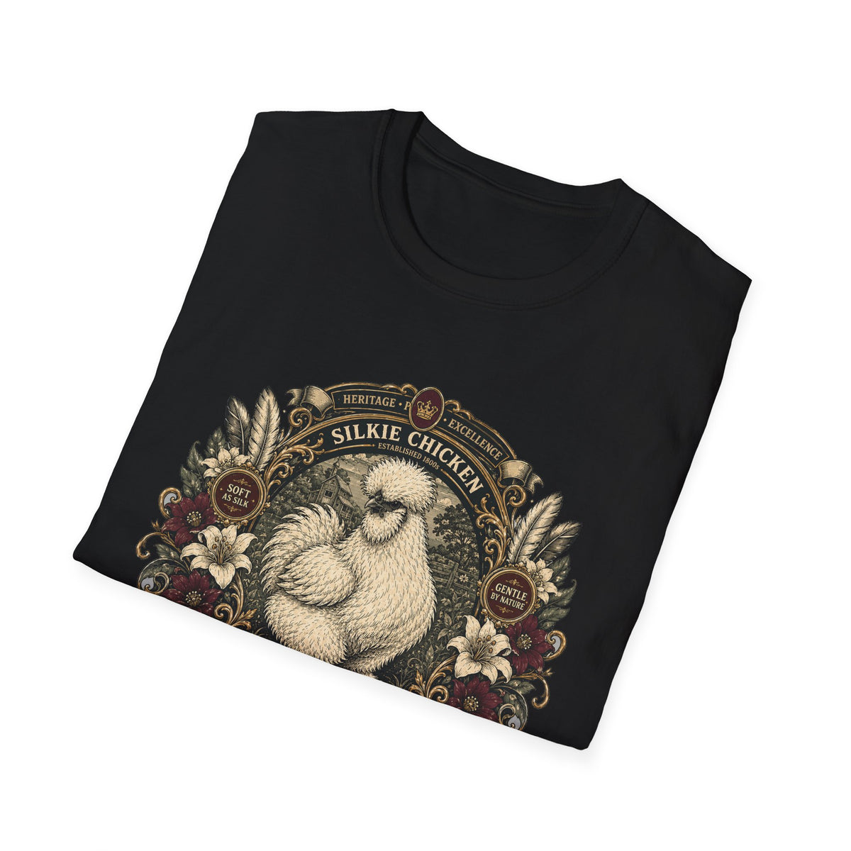 Champion of the Coop Silkie T-Shirt — Regal Show Hen Tee