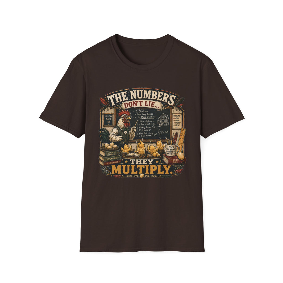 The Numbers Don't Lie They Multiply T-shirt, photo 4
