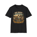 Do Not Speak to Me Before Feed Time Quail T-Shirt — Grumpy Quail Farmer Graphic Tee