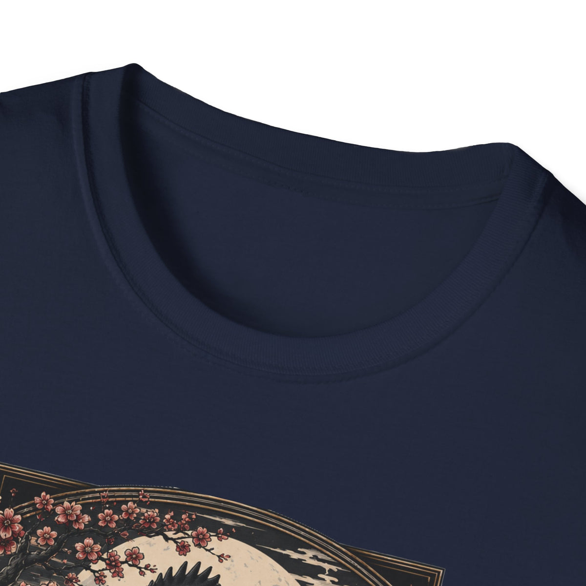 Shadow Samurai Ayam Cemani T-Shirt — Moonrise Warrior Rooster Tee