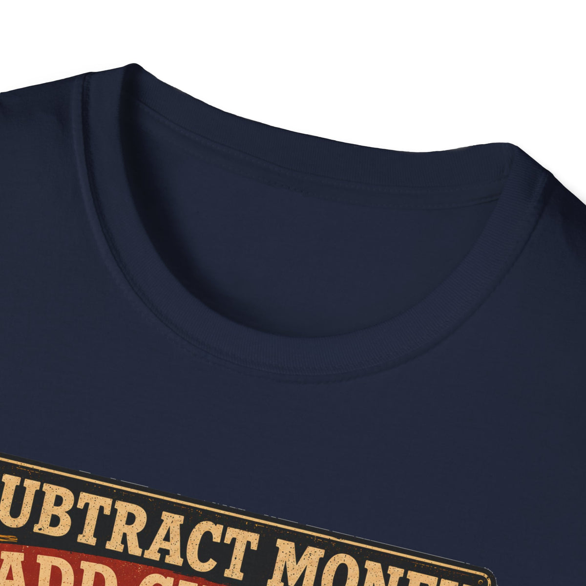 Subtract Money Add Chickens T-Shirt — Chicken Math Budget Tee