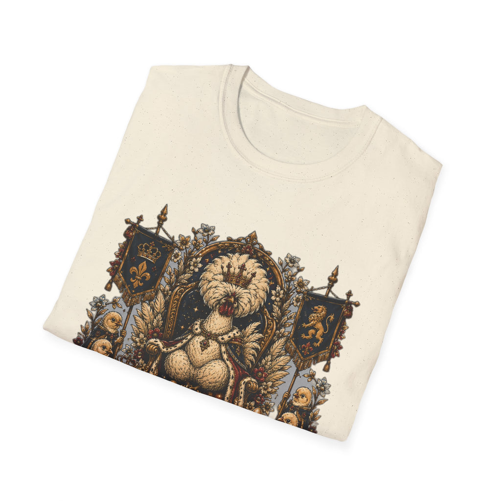 Royal Fluffiness — Queen of Eggs, ruler of the coop Polish Chicken T-Shirt