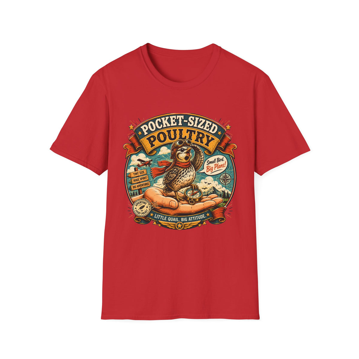 Tiny Quail Adventures T-shirt, photo 3