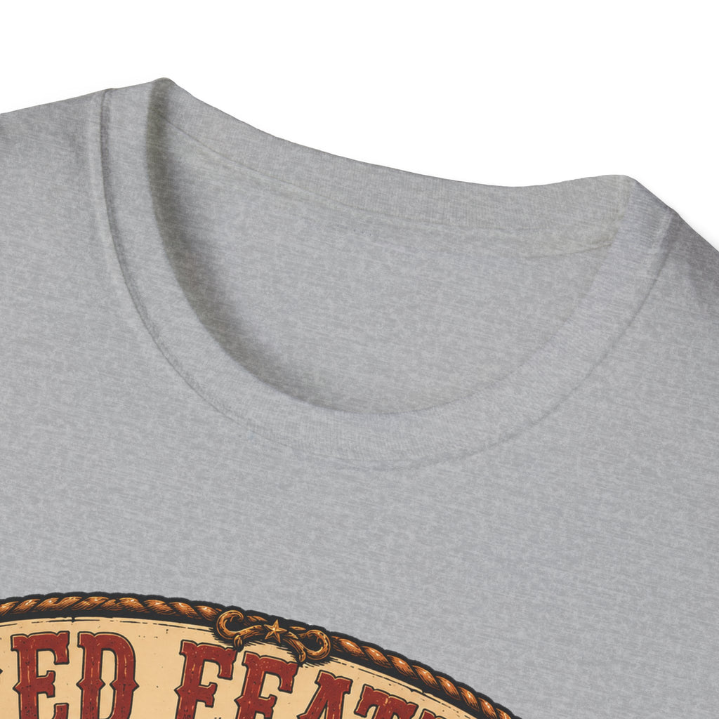 Red Feather Ranch Emblem T-Shirt — Rhode Island Red Heritage Tee