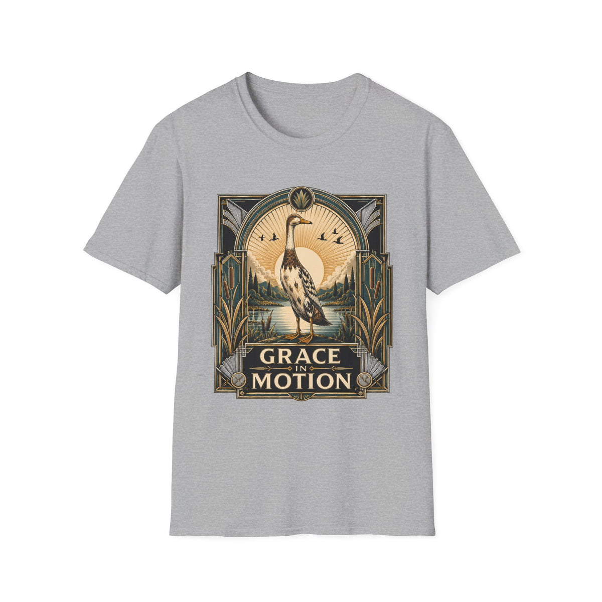 Grace in Motion Indian Runner T-shirt, photo 3