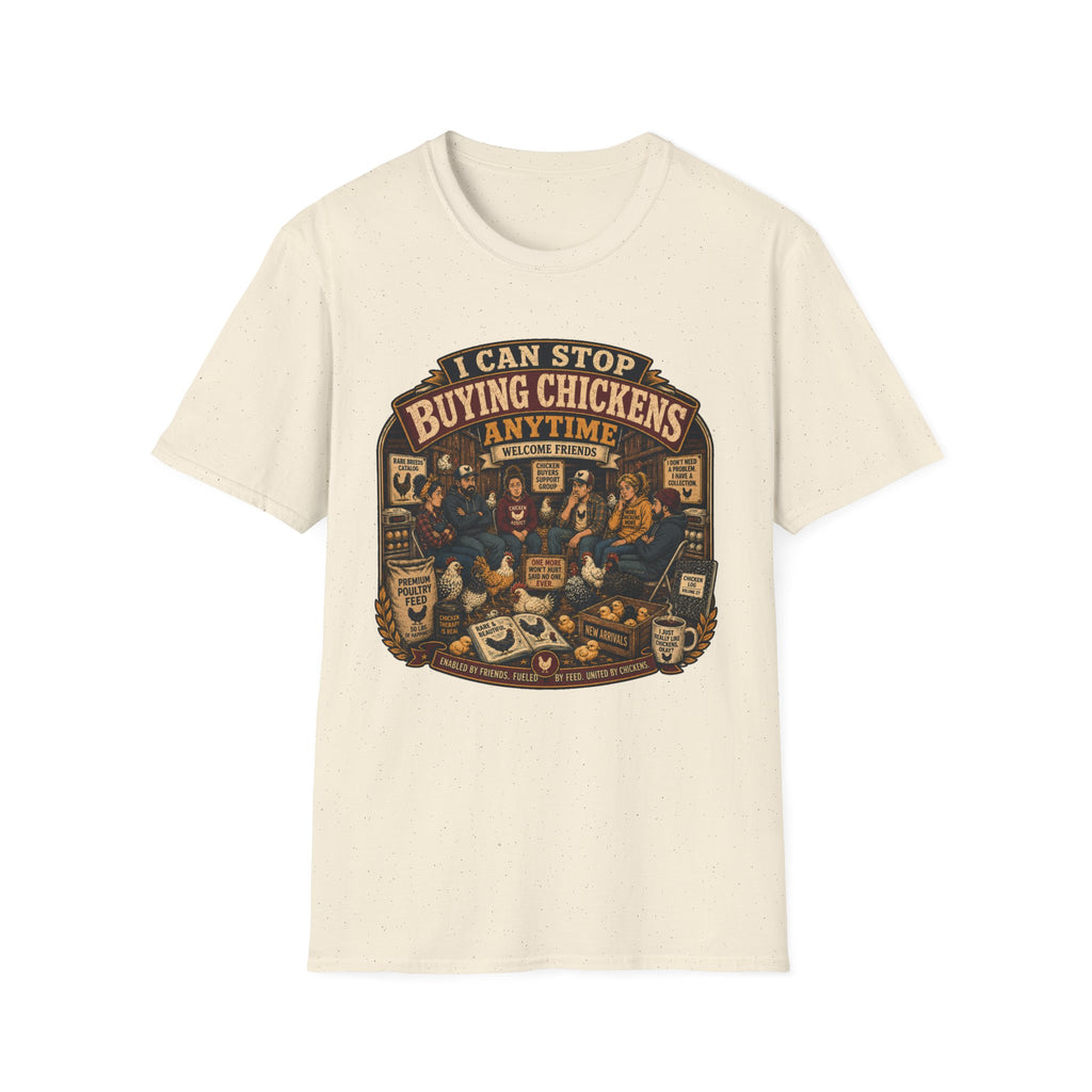 I Can Stop Buying Chickens Anytime T-shirt, photo 5