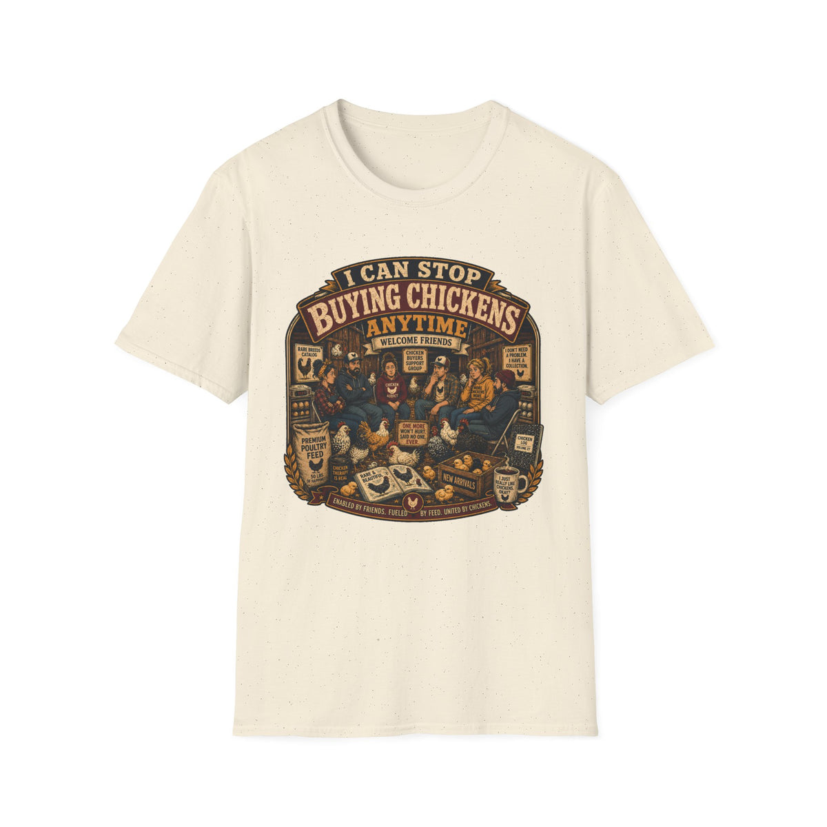 I Can Stop Buying Chickens Anytime T-shirt, photo 5
