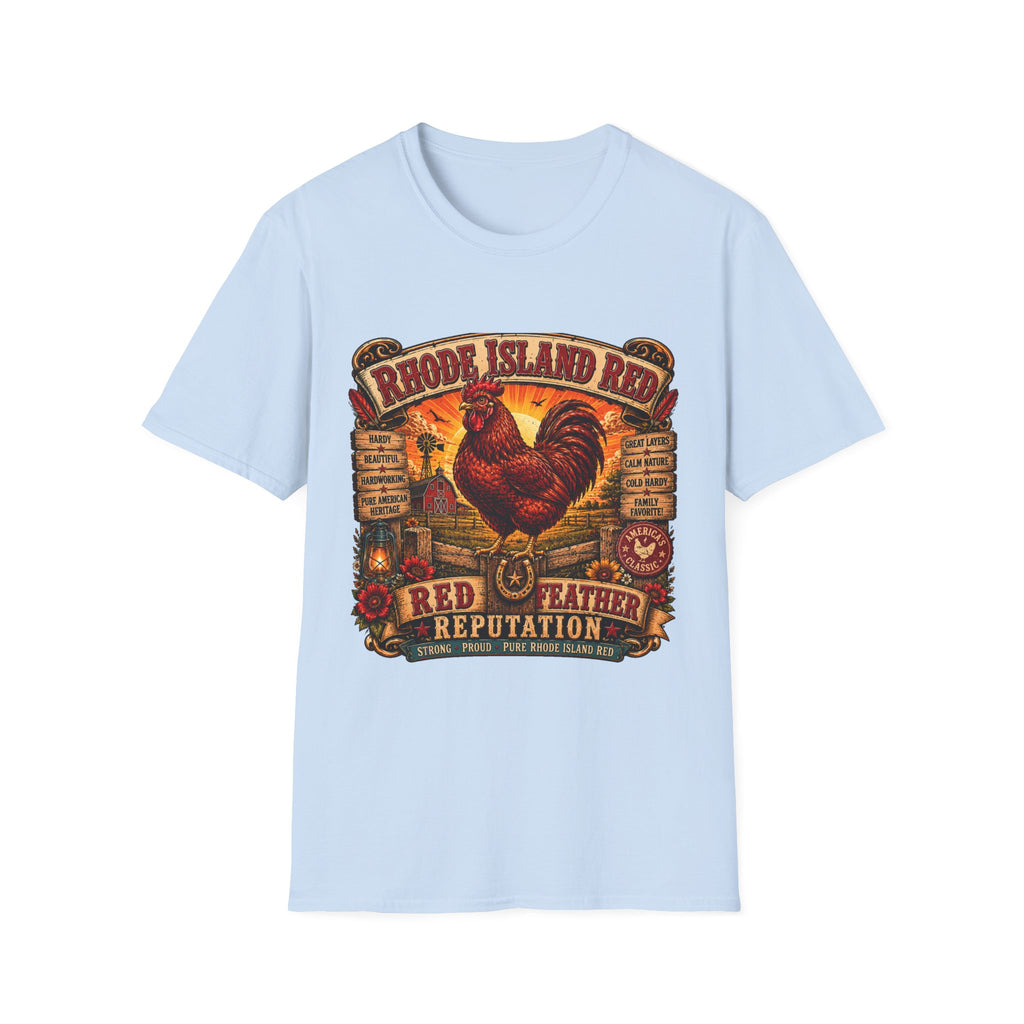 Rhode Island Red Reputation T-shirt, photo 8