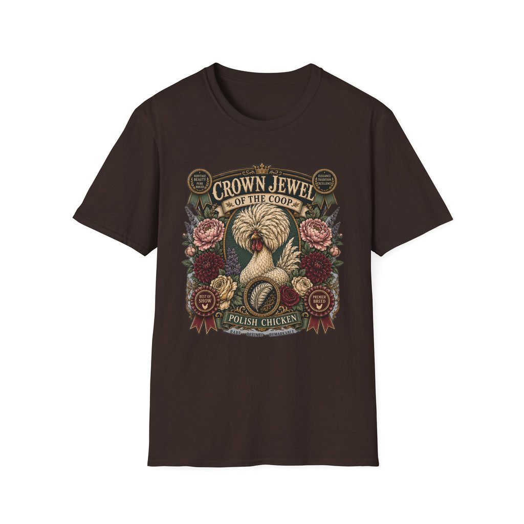 Crown Jewel of the Coop Polish Chicken T-shirt, photo 8