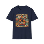 The Only Addiction That Lays Breakfast T-Shirt — Chicken Math Graphic Tee