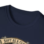 Soft as a Cloud Silkie T-Shirt — Floral Wreath Hen Tee
