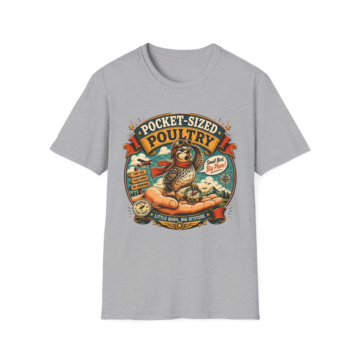Tiny Quail Adventures T-shirt, photo 5