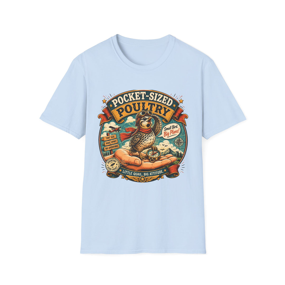 Tiny Quail Adventures T-shirt, photo 2