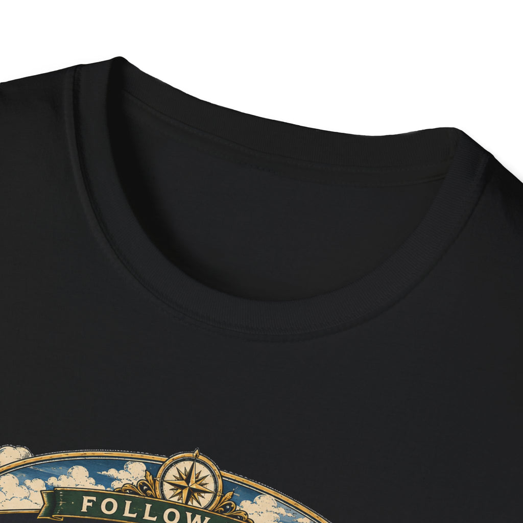 Follow the Great Duck Route T-Shirt — All Who Waddle Are Welcome Tee