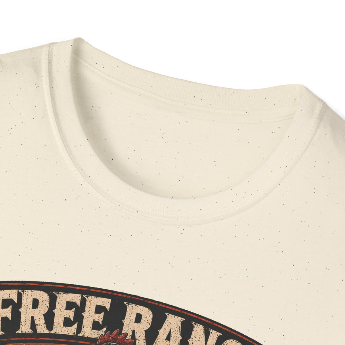 Free Range Road Crew Brahma T-Shirt — Biker Rooster Graphic Tee