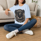 Master of Midnight Feathers Ayam Cemani T-Shirt — Gothic Rooster Graphic Tee