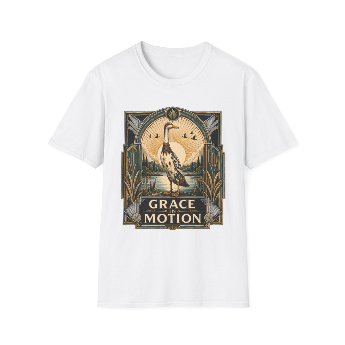 Grace in Motion Indian Runner T-shirt, photo 2
