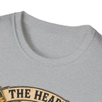 The Heart of the Homestead Brahma T-Shirt — Hen & Chicks Farmhouse Graphic Tee