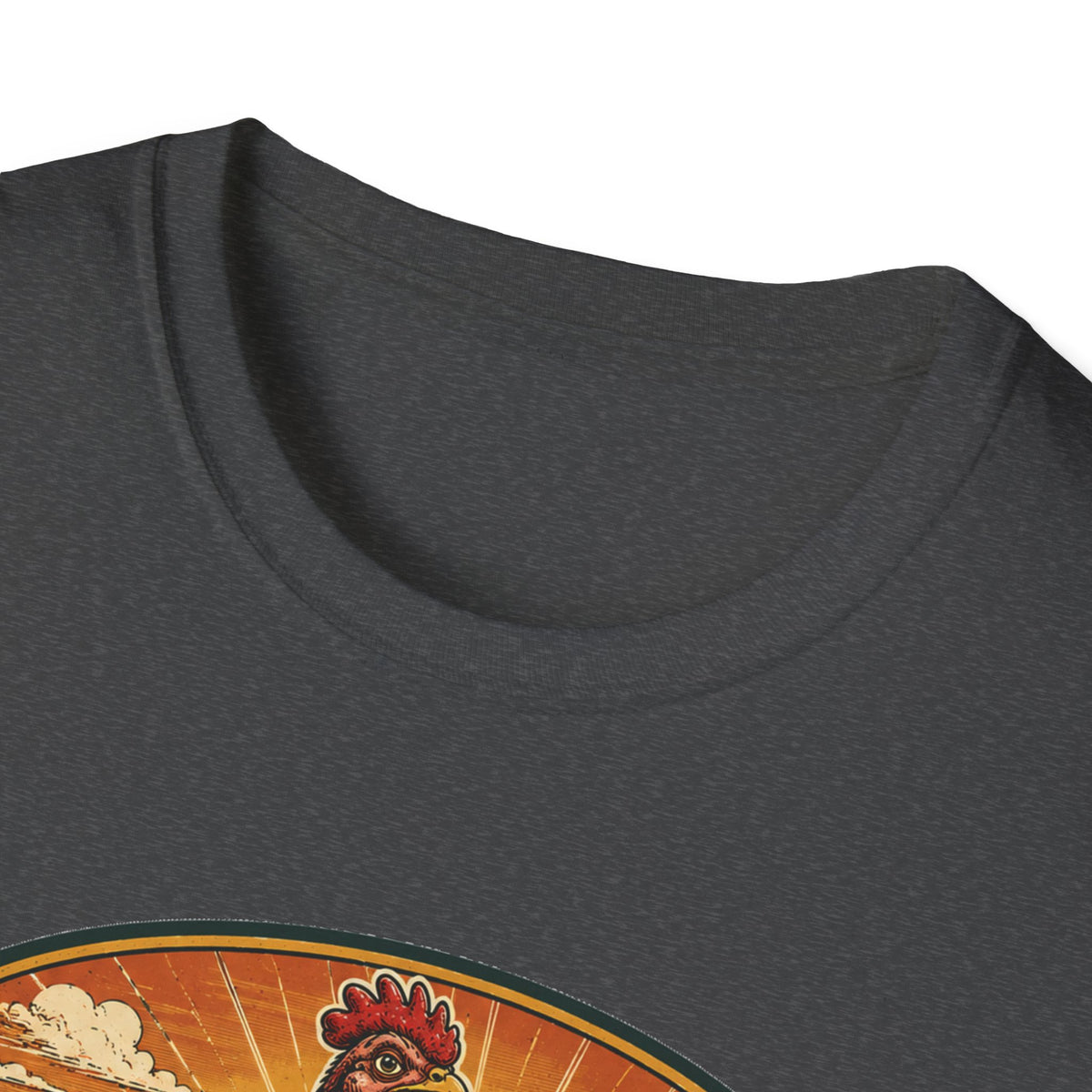 Bare Neck National Park Emblem T-Shirt — Naturally Ventilated Rooster Naked Neck Turken Tee