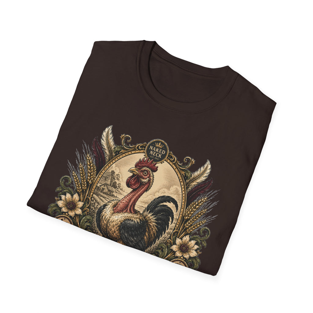 Proudly Unconventional T-Shirt — Proudly Naked Neck Rooster Tee