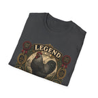 Legend of the Barnyard Dark Brahma T-Shirt — Vintage Rooster Label Tee