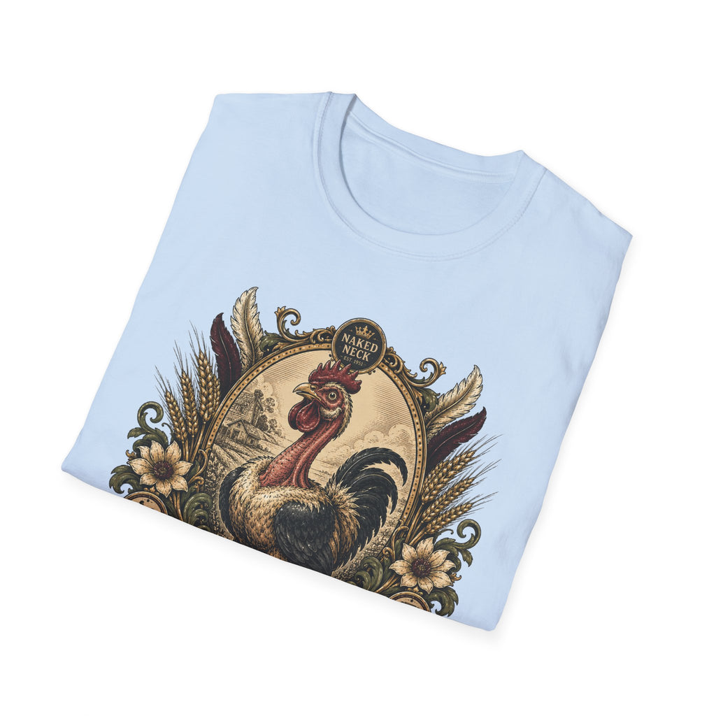 Proudly Unconventional T-Shirt — Proudly Naked Neck Rooster Tee