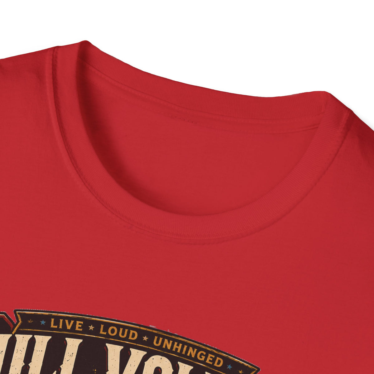 Full Volume Since Sunrise Guinea Fowl T-Shirt — Rock Concert Poultry Poster Tee