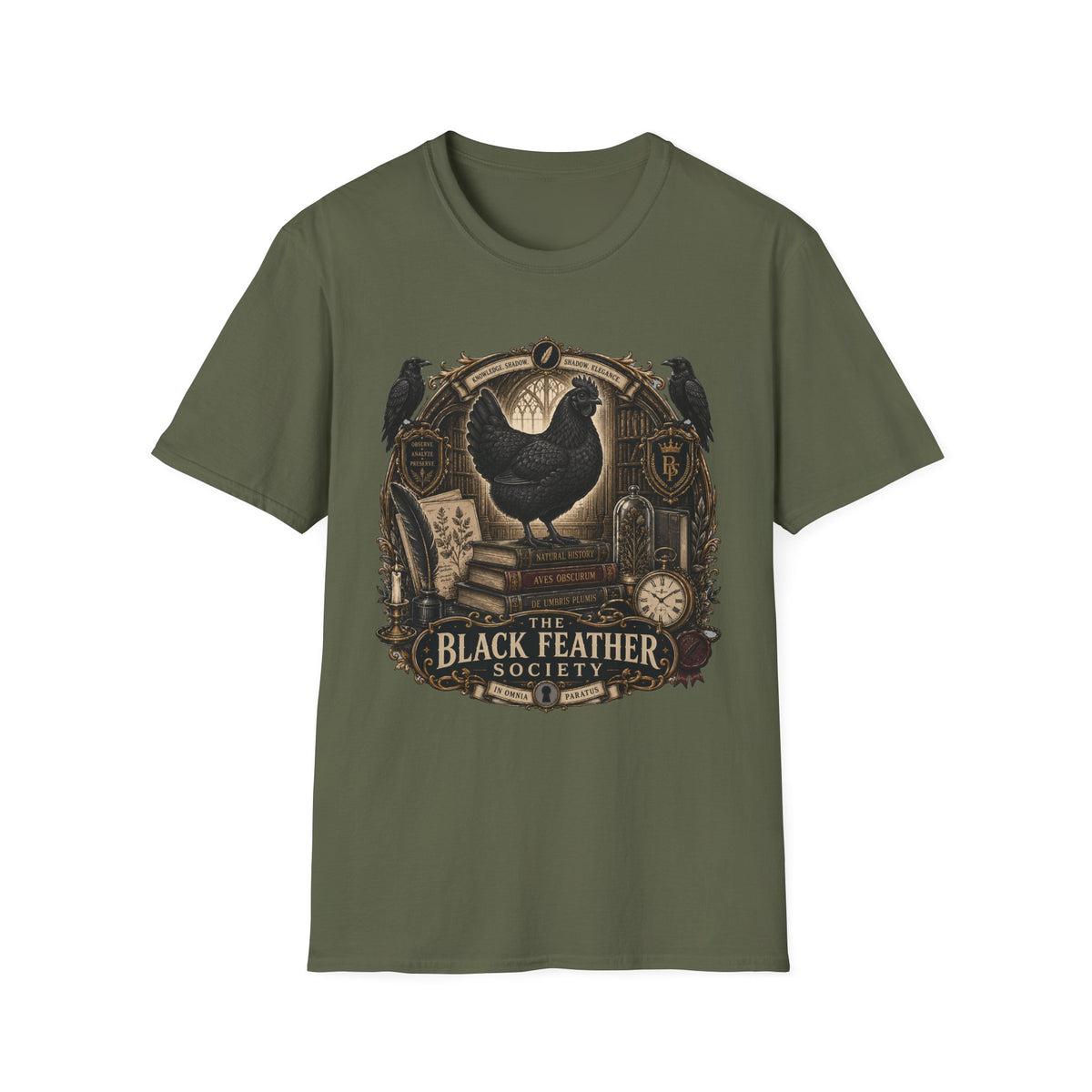 The Black Feather Society Ayam Cemani T-shirt, photo 4