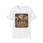 The Flock Awakens T‑Shirt — Retro Goose & Duck Vintage Wildlife Tee