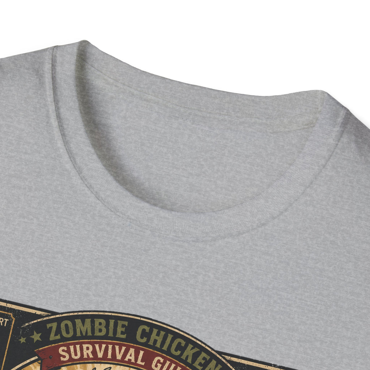 Zombie Chicken Survival Guide T-Shirt — Funny Flock Apocalypse Tee