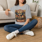 Incredible Feathered Strongman Brahma T-Shirt — Vintage Poster Rooster Tee
