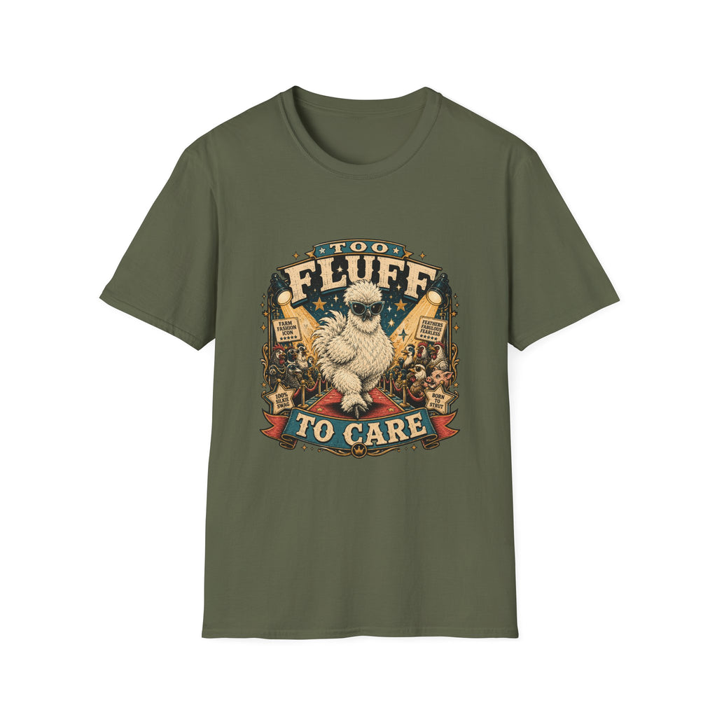 Too Fluff Silkie Chicken T-shirt, photo 6