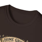 Home Grown and Golden Cochin T-Shirt — Garden Hen & Chicks Tee