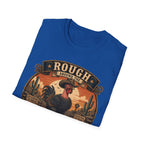 Rough Feathers and Desert Pride Naked Neck T-Shirt — Untamed Spirit Rooster Tee