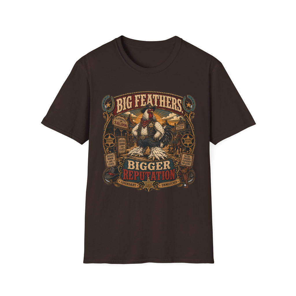 Big Feathers, Bigger Reputation Brahma T-shirt, photo 6
