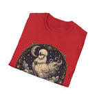 Featherborn Dreamer Silkie T-Shirt — Celestial Moonlit Hen Tee