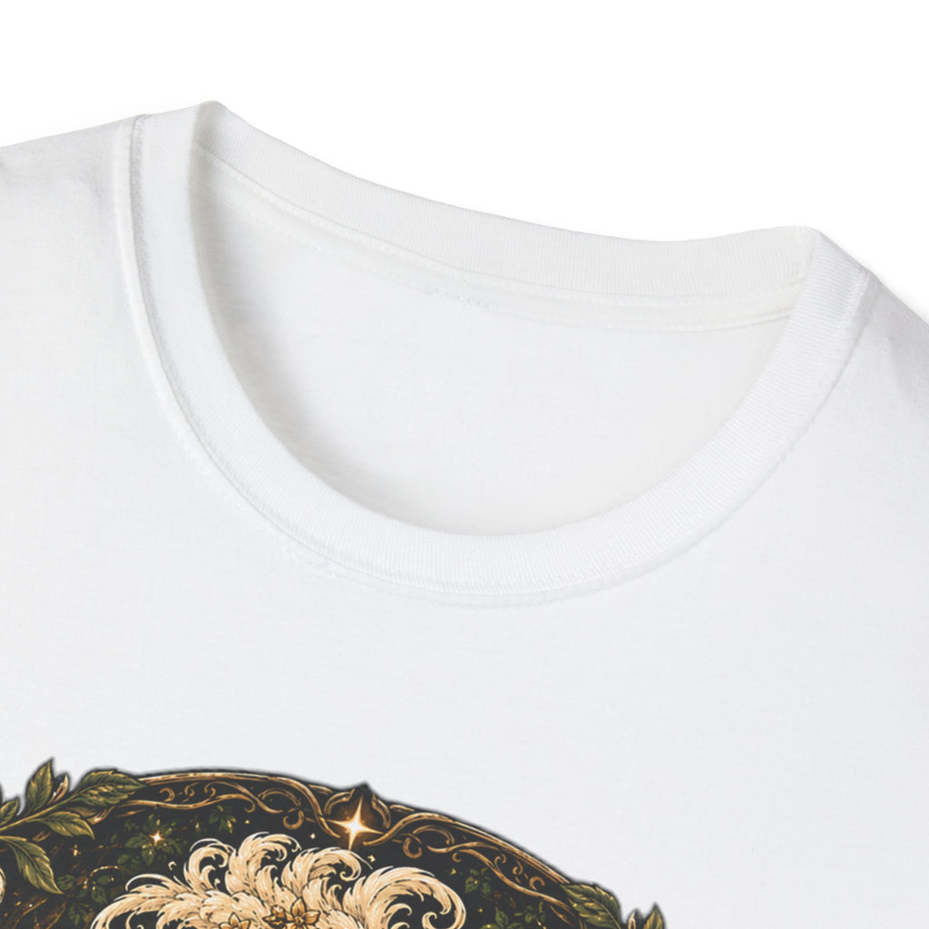 Guardian of the Hidden Grove Polish Chicken T-Shirt — Enchanted Forest Flock Tee
