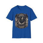 Master of Midnight Feathers Ayam Cemani T-Shirt — Gothic Rooster Graphic Tee